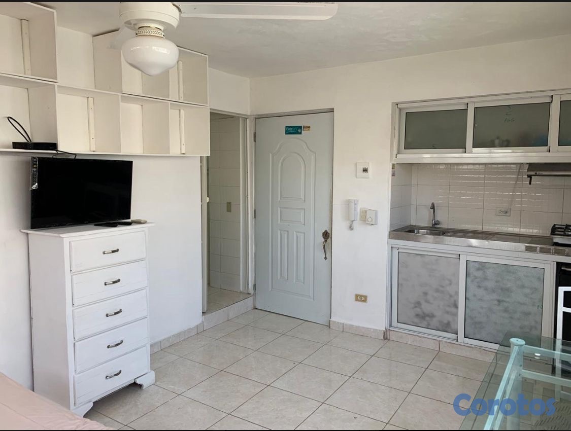 apartamentos - ESTUDIO AMUEBLADO CON AIRE ACONDICIONADO .WIFI,TELE CABLE,INTERCOM, TERRAZA COM  1