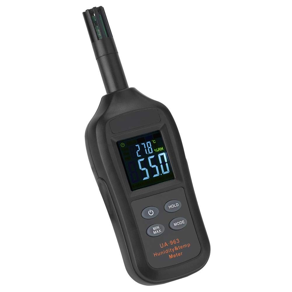 herramientas, jardines y exterior - Termometro higrometro medidor humedad digital probador 1