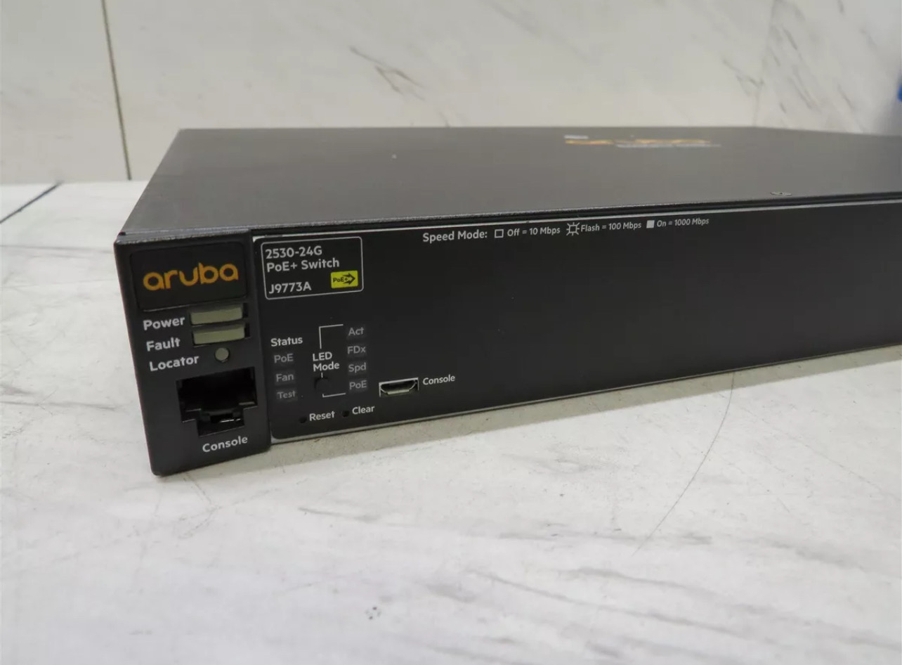 otros electronicos - Switch Aruba J9773A 2530-24G PoE+ 24-Port Gigabit Ethernet 7