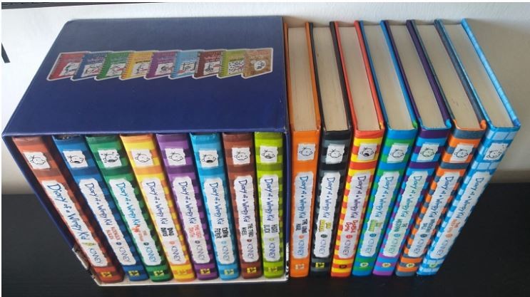 Colección de libros Diary of Wimpy Kid