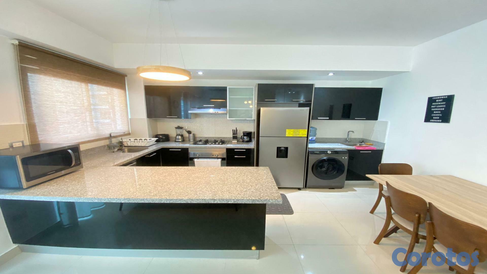 apartamentos - Apartamento Amueblado en Piantini 6