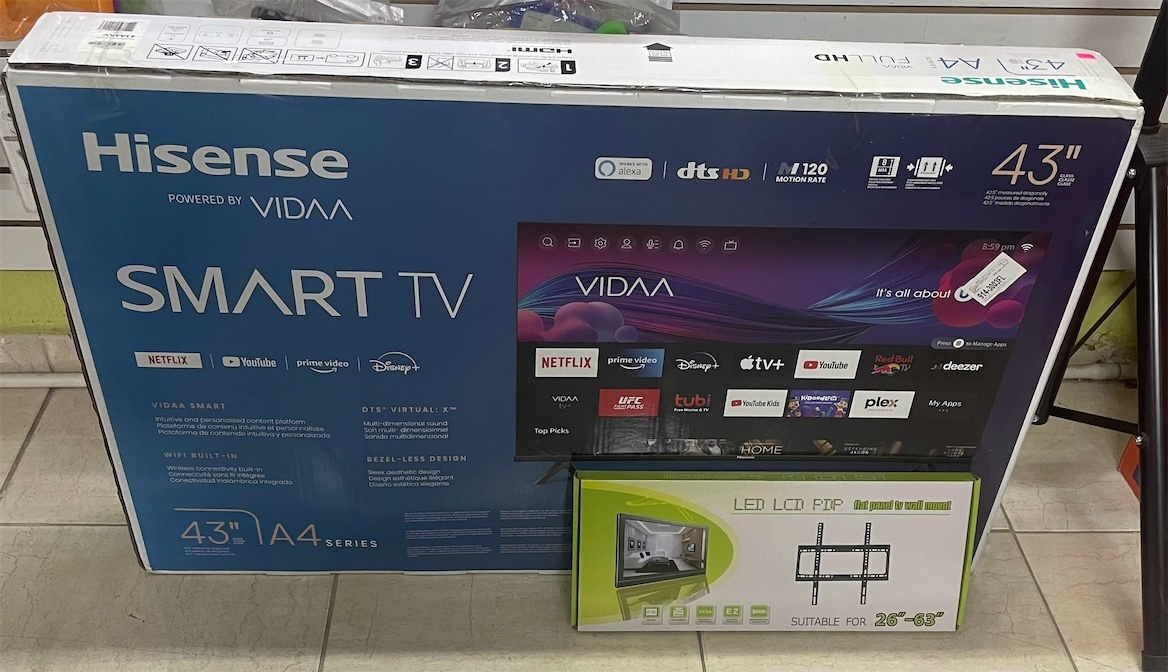 tv - Smart TV Westinghouse, Hisense y Toshiba 32 a 43 Pulgadas Full HD con su base  5