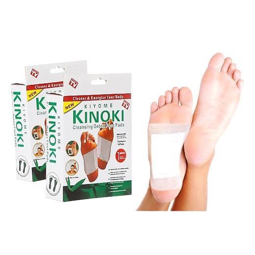 salud y belleza - 10 Parches Desintoxicantes Para Pies Kiyome Kinoki 1
