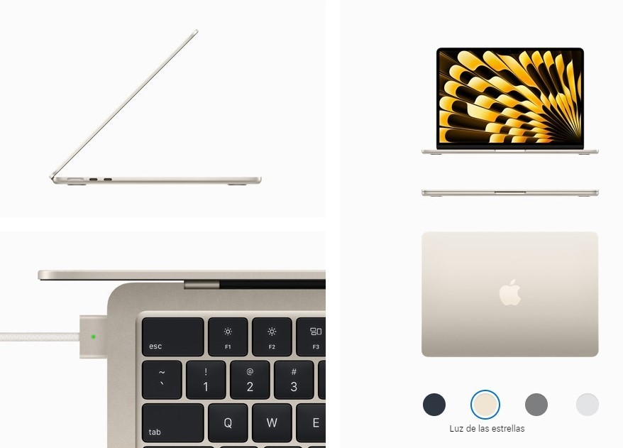 computadoras y laptops - MacBook Air M2 2023 256GB 0