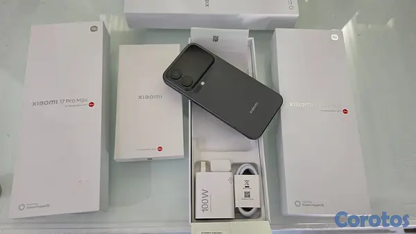 celulares y tabletas - Xiaomi 17 Pro Max 512GB Negro NUEVOS EN SUS CAJAS 2