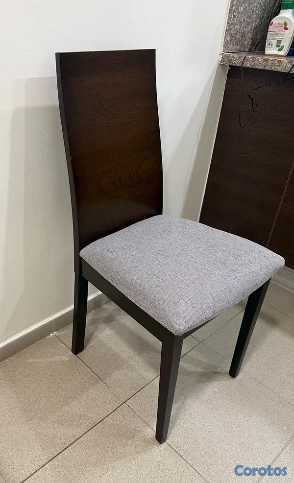 muebles y colchones - 6 sillas de comedor 2