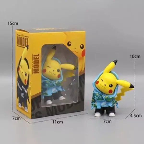 juguetes - FIGURA DE PIKACHU COLECCIONABLE  4