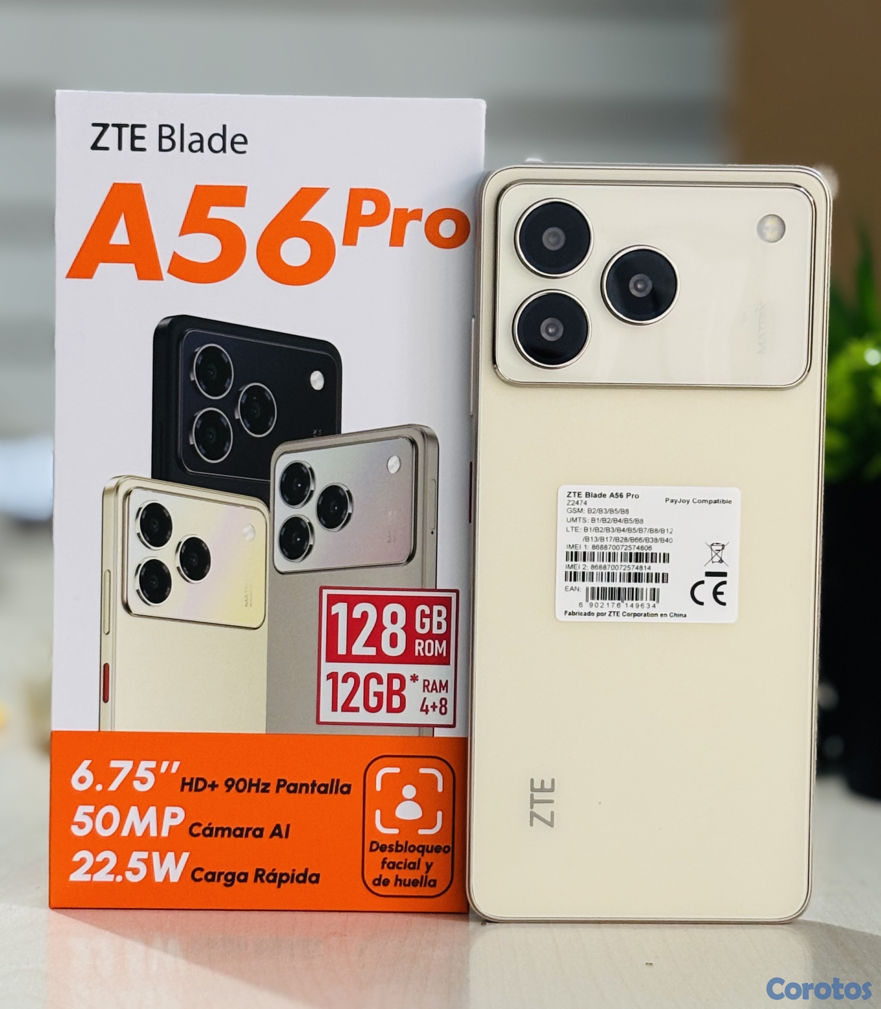 celulares y tabletas - ZTE A56 Pro