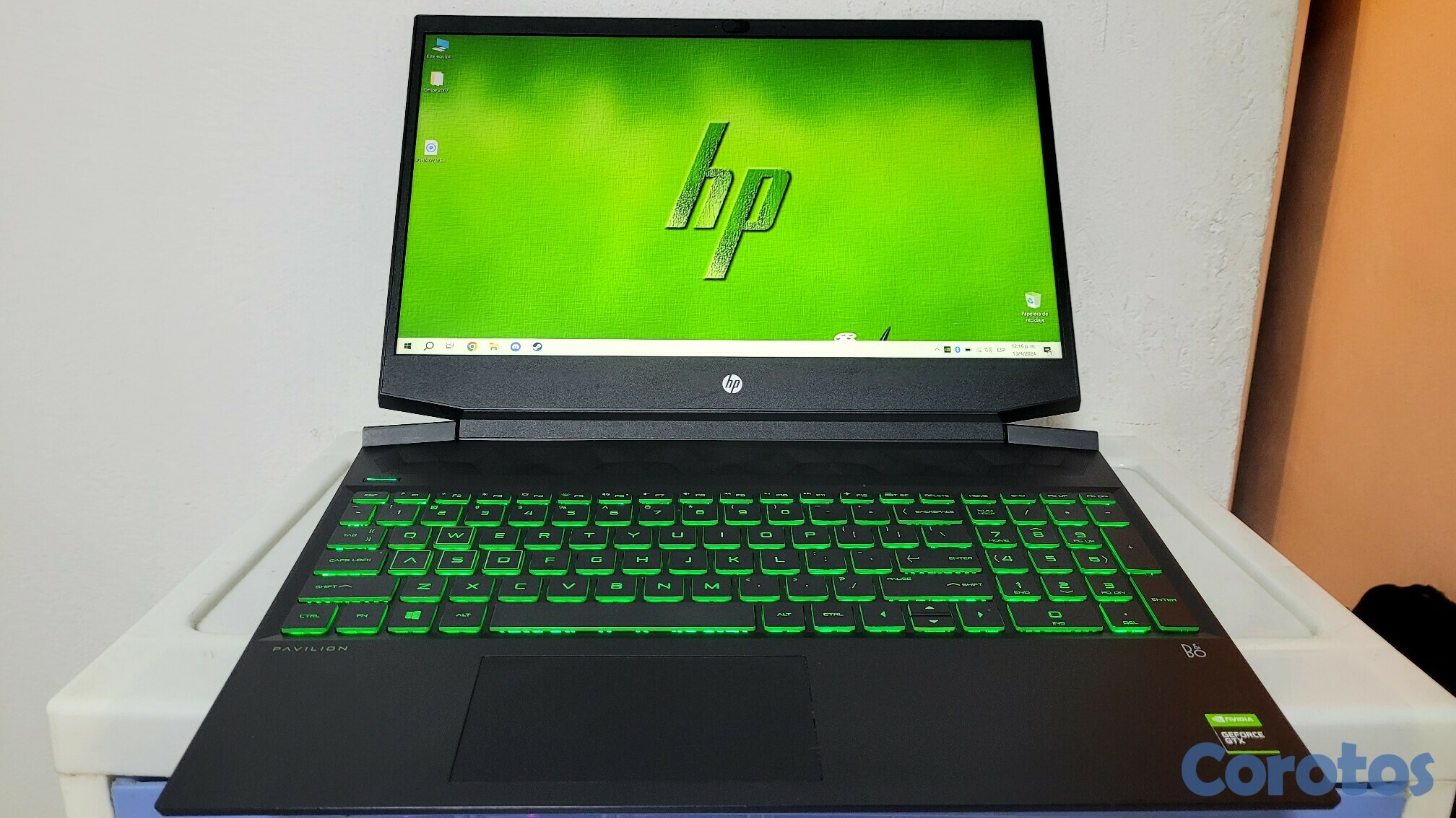 computadoras y laptops - Laptop hp 17 Pulg Ryzen 5 5600h Ram 32gb Disco 500gb Nvidea Gtx 1650 4gb 1