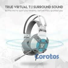 computadoras y laptops - audifonos con microfonos Headset 7.1 Gaming con cancelación de ruido F 1