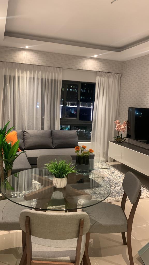 apartamentos - Apartamento en alquiler totalmente amueblado, 6
