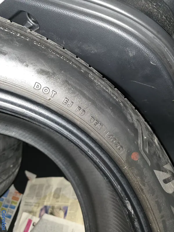 repuestos - Vendo set de 4 Gomas Bridgestone Alenza 001 usadas 3