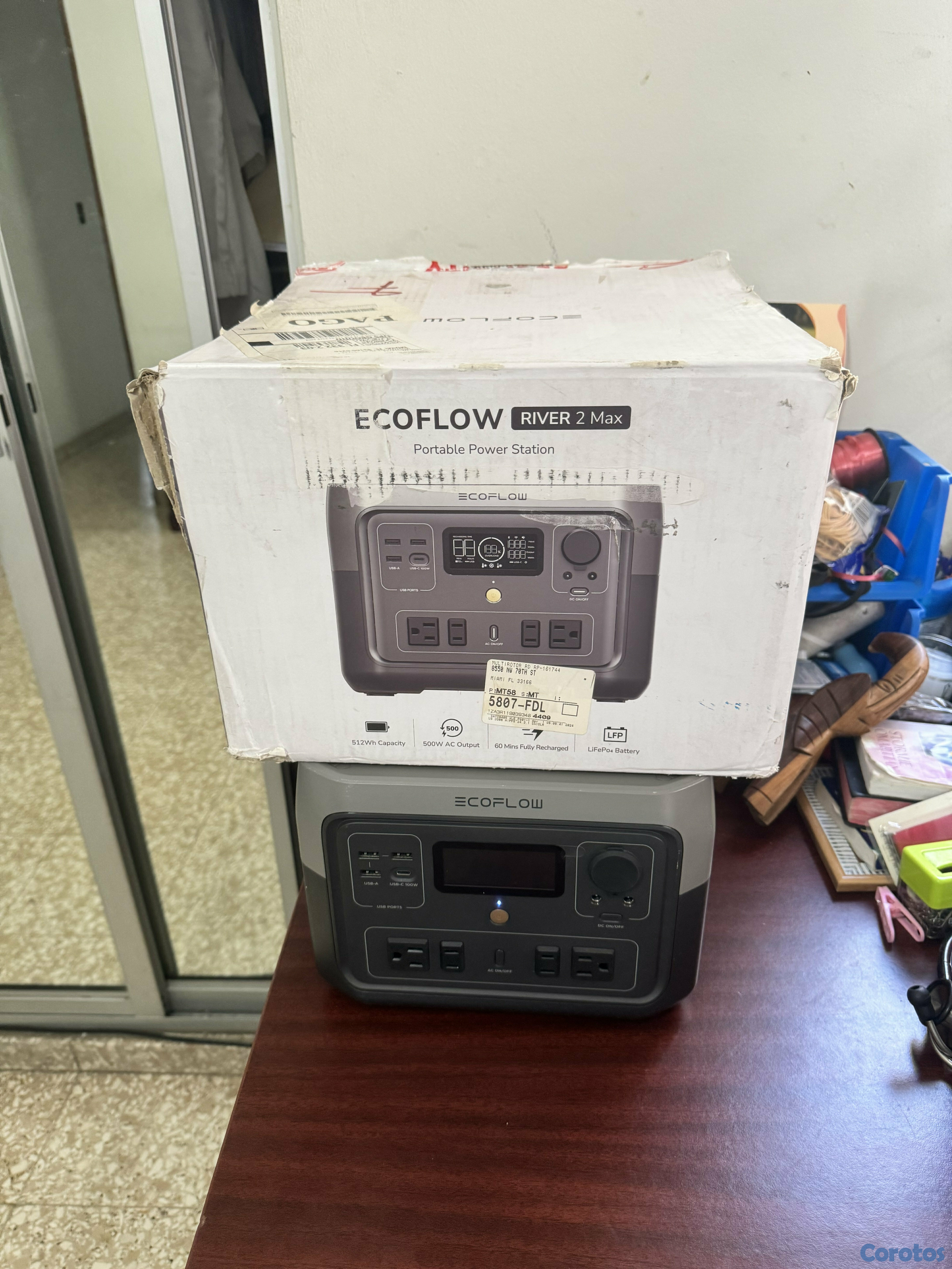 plantas e inversores - inversor portátil EcoFlow River 2 Max  8