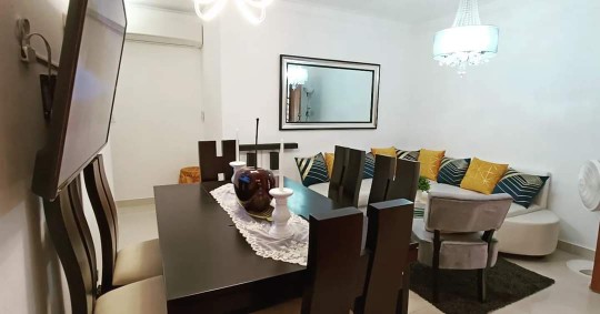 apartamentos - Airbnb AMUEBLADO de lujo en don Pedro recidencial Mila 9