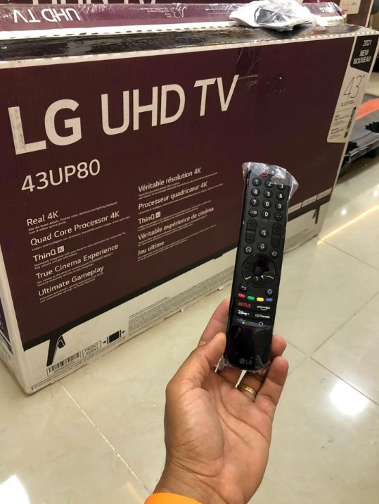 tv - SOLO POR HOY TV LG 43 UP80 2021 CONTROL MAGIC ULTRA 4K, TIENDA FISICA GARANTIA