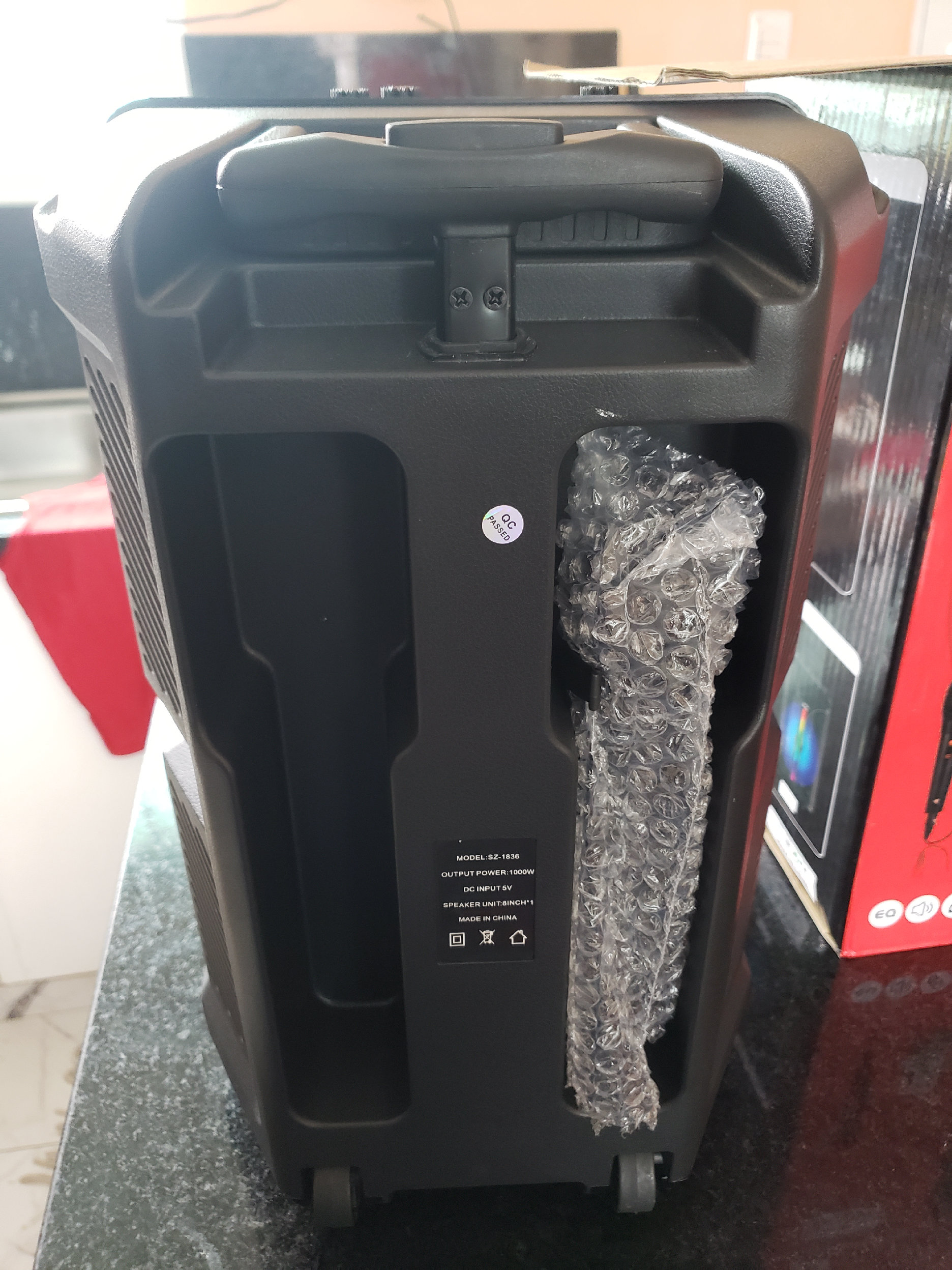 camaras y audio - BOCINA BLUETOOTH DE 8" con microfono 3