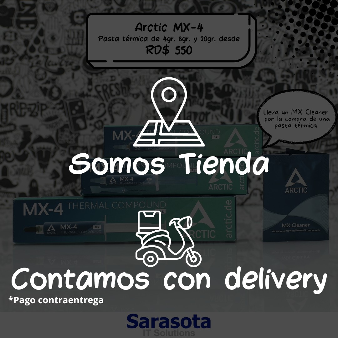 computadoras y laptops - Arctic Pastas térmicas MX-4 o MX4 desde RD$ 550 Cod:2402 1
