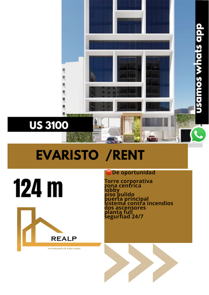 oficinas y locales comerciales - Local corporativo en renta   124 m evaristo morales  0