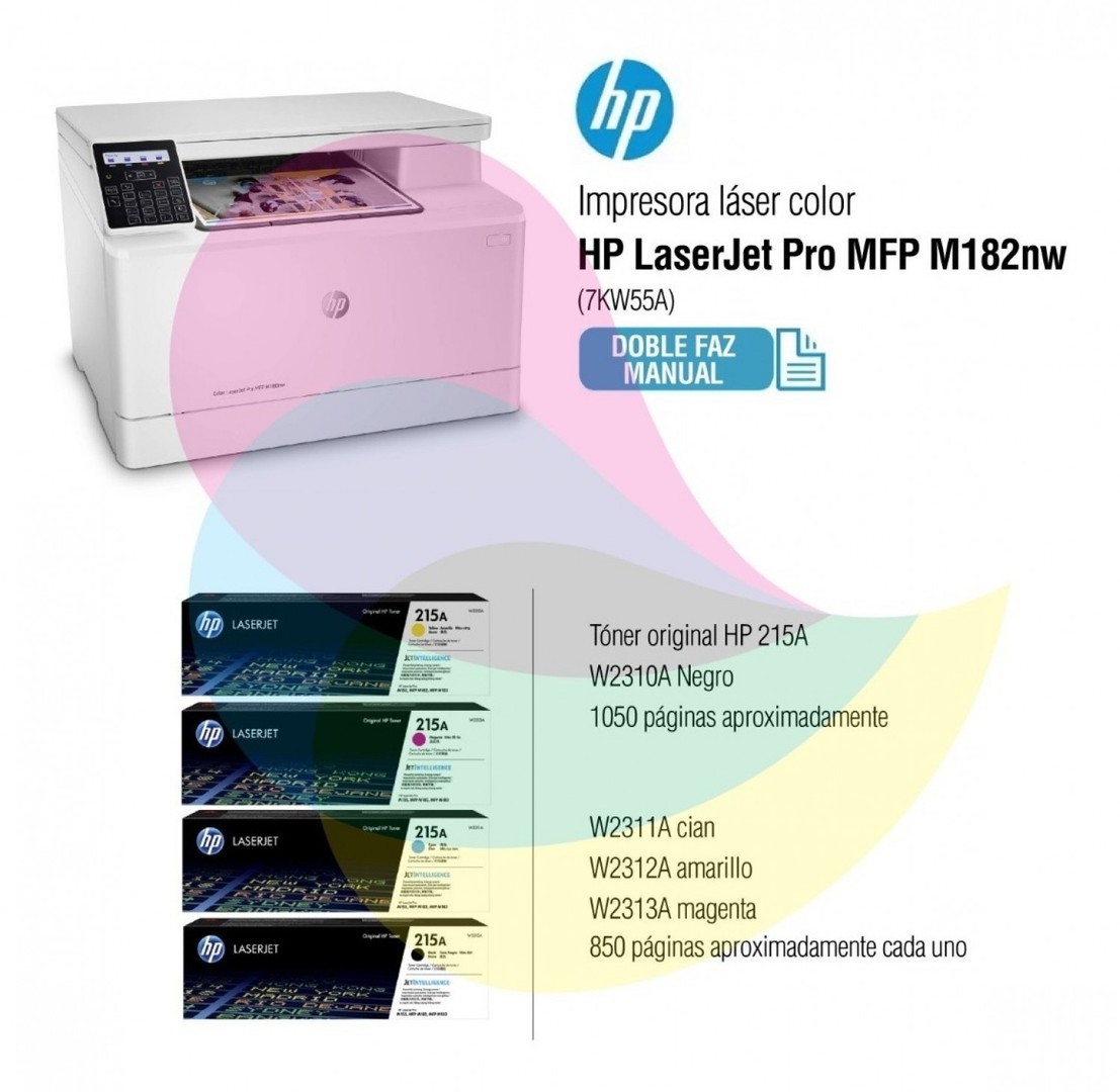 impresoras y scanners - MULTIFUNCIONAL LASER A COLOR HP LASERJET PRO ,Wi-Fi IMPRESORA,SCANER,COPIADO 1
