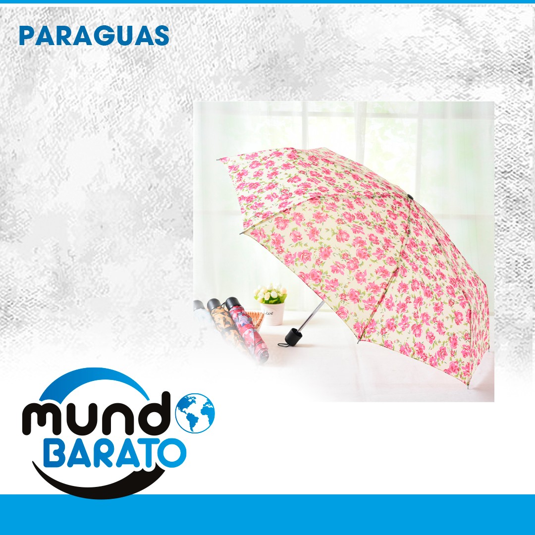 herramientas, jardines y exterior - Sombrilla Paraguas Parasol ligera compacta plegable 