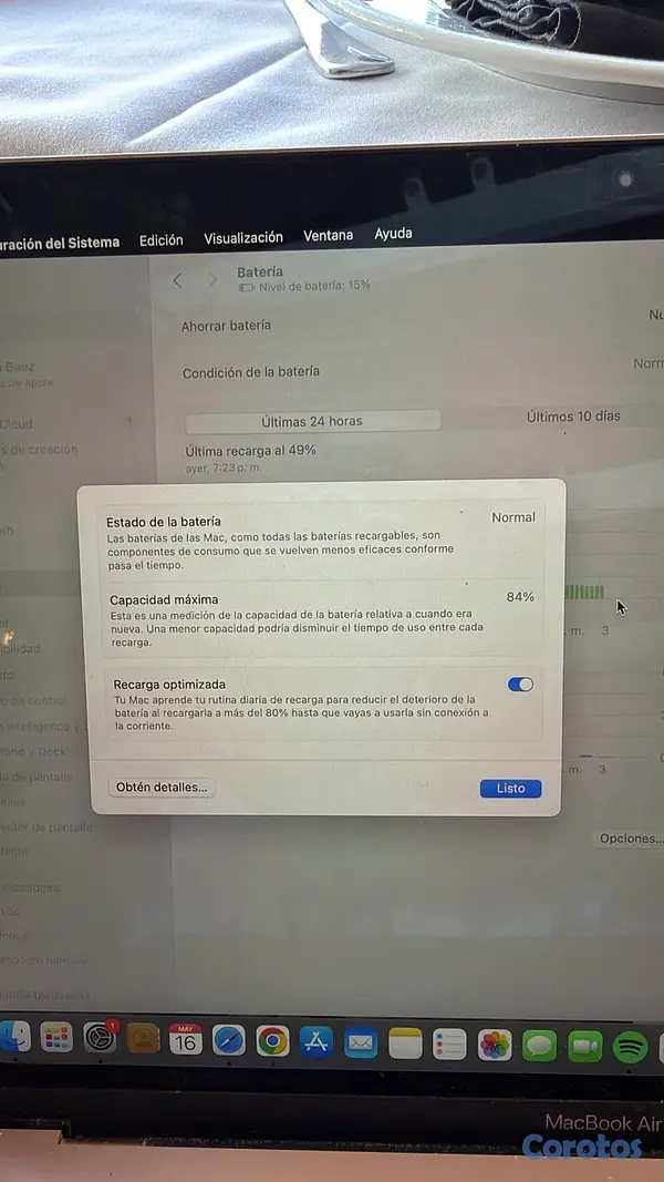 computadoras y laptops - Macbook air 2020 9