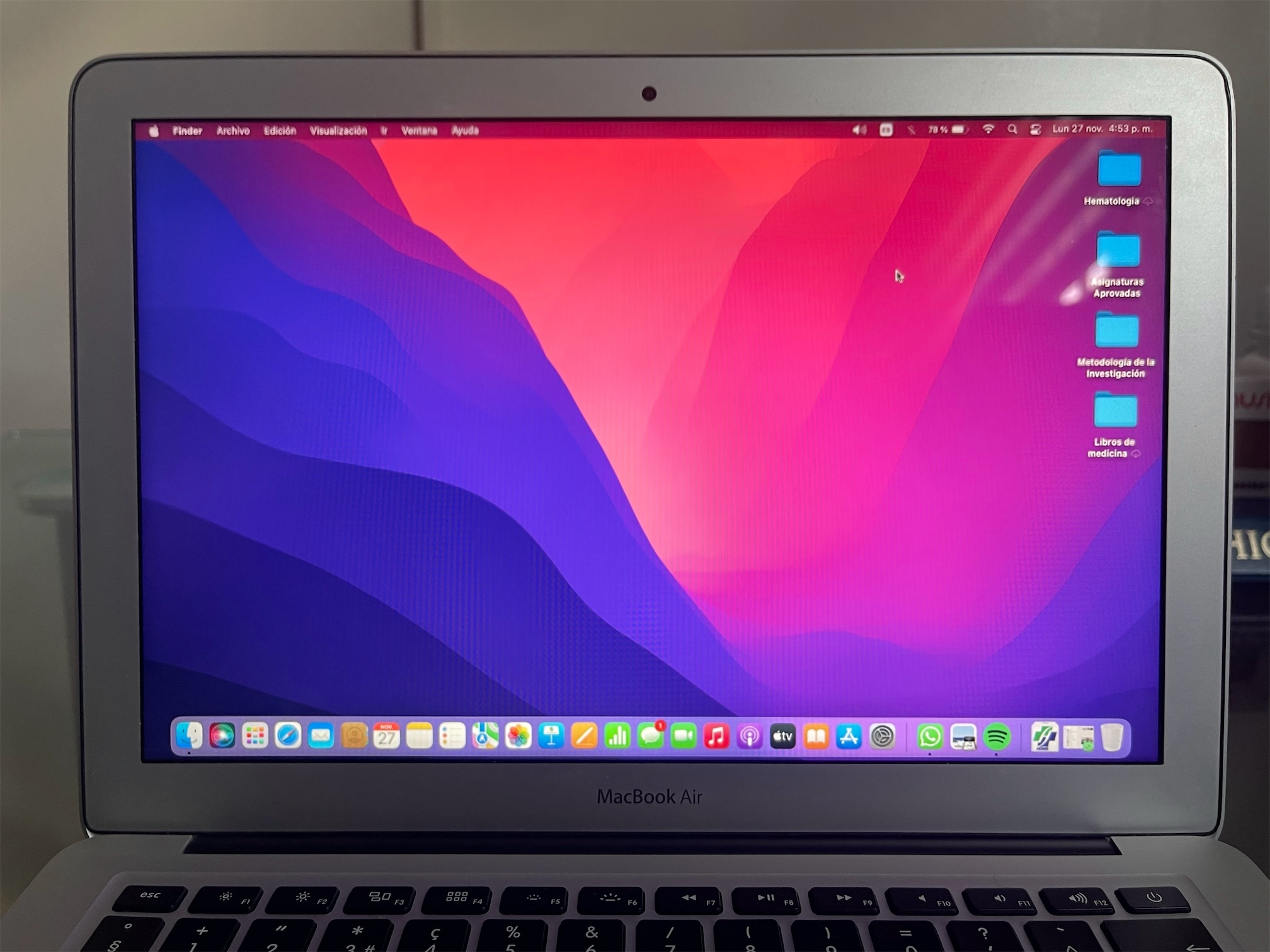 computadoras y laptops - Apple Mac Book Air, usada en excelentes condiciones 
(13 pulgadas, 2017)