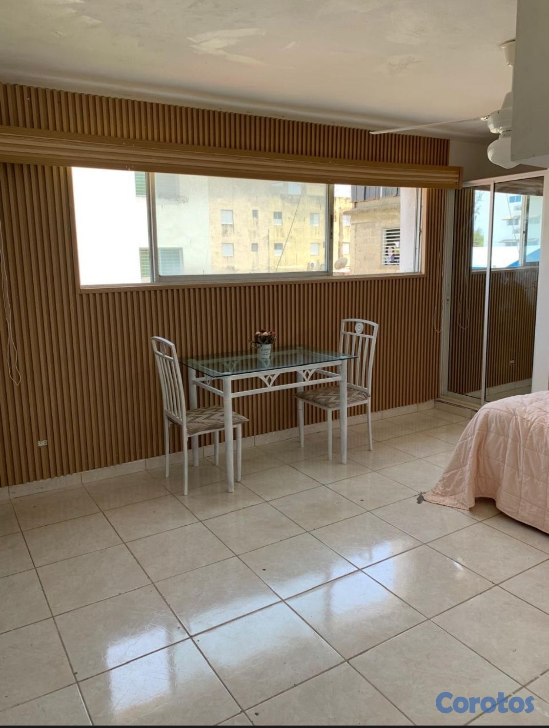 apartamentos - ESTUDIO AMUEBLADO CON AIRE ACONDICIONADO .WIFI,TELE CABLE,INTERCOM, TERRAZA COM  2