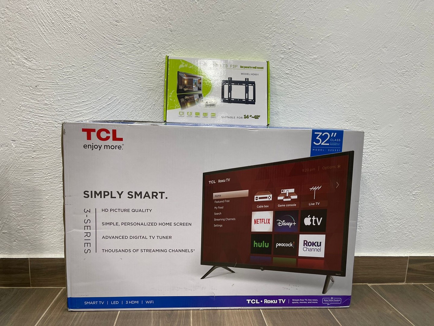 tv - TV TCL Smart TV TCL Serie 3 Sistema Operativo Roku 