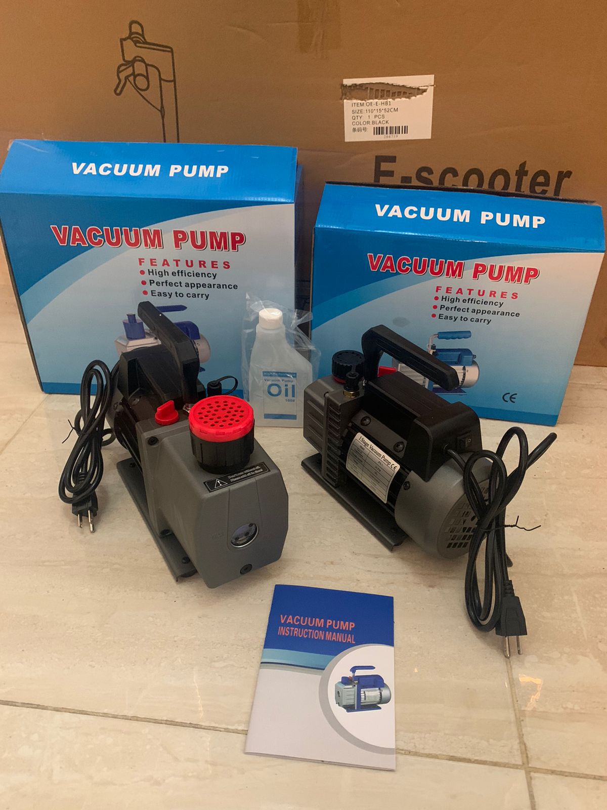 herramientas, jardines y exterior - Bomba de vacío para refrigeración 110v 