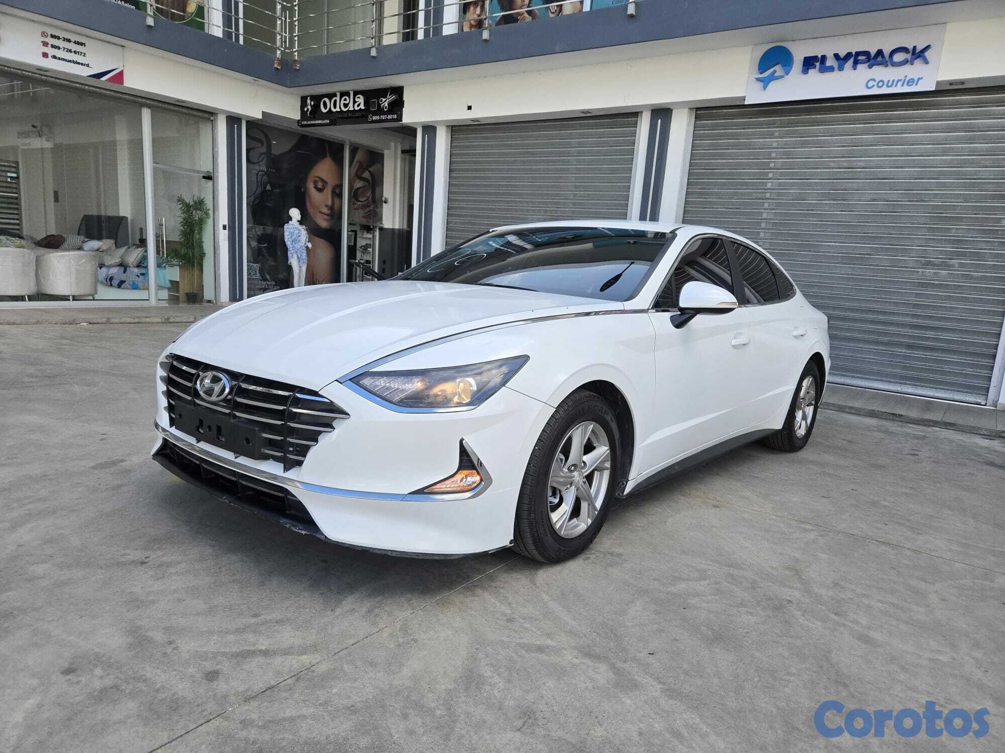 carros - HYUNDAI SONATA DN8 2020 BLANCO 9