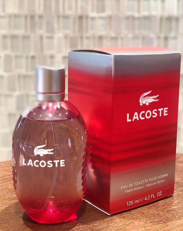 salud y belleza - Perfume Lacoste Rojo original - AL POR MAYOR Y AL DETALLE