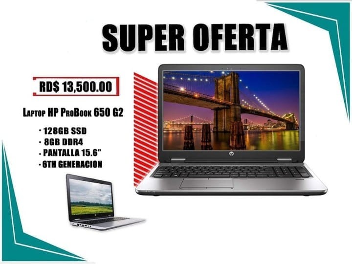 computadoras y laptops - Laptop HP ProBook 650 G2