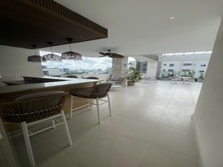 apartamentos - Evaristo Morales alquiler apartamento, 3H 2P, balcón, piso 8 área social, lobby. 8