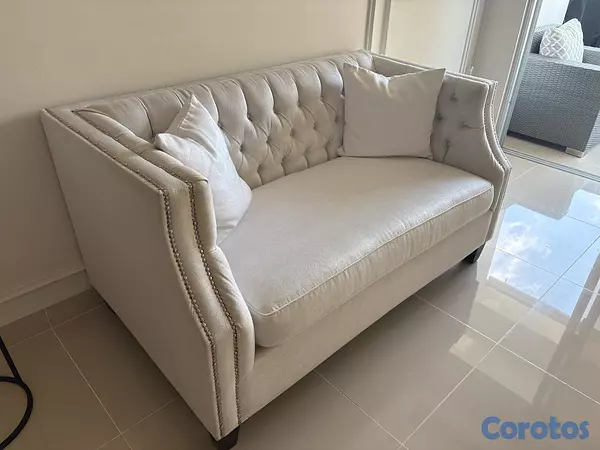 muebles y colchones - Juego de Muebles Blancos 5