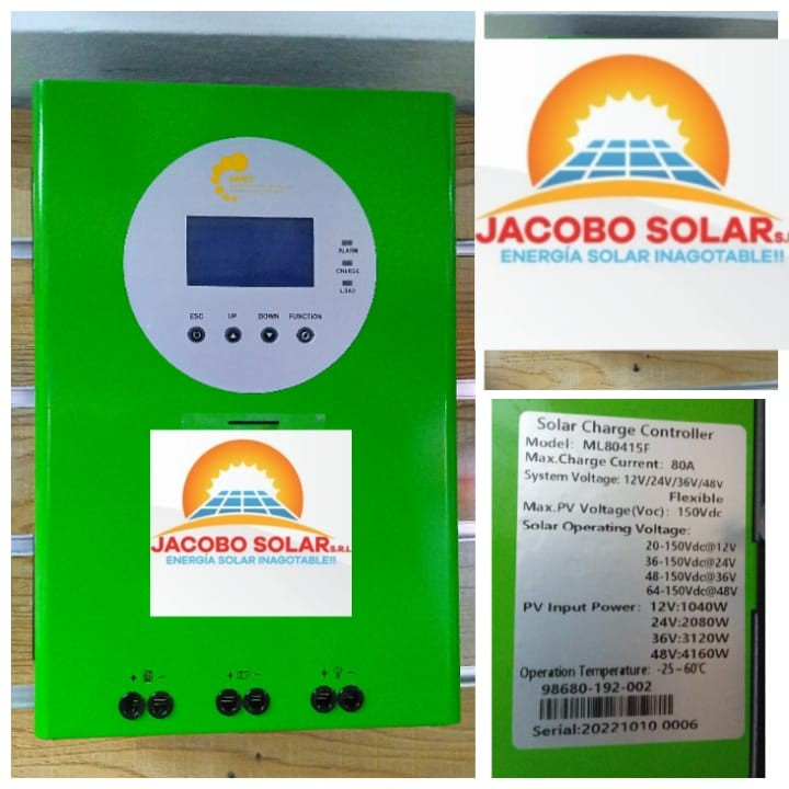 otros electronicos - controladores de energía solar de 80amp en oferta