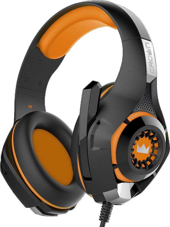 camaras y audio - Audífonos CROWN CMGH-101T Gamer con Micrófono 2