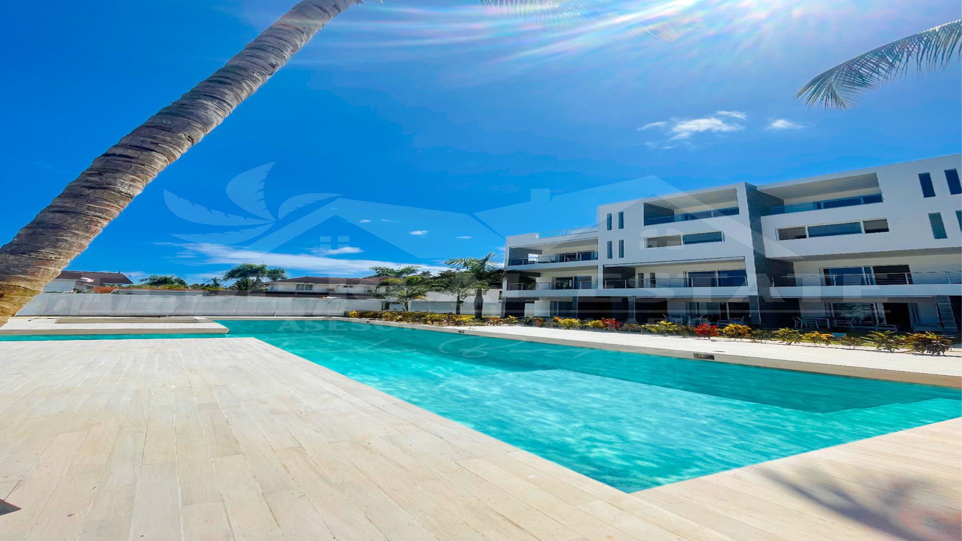 apartamentos - APARTAMENTO AMUEBLADO A 400m DE PLAYA PUNTA POPY