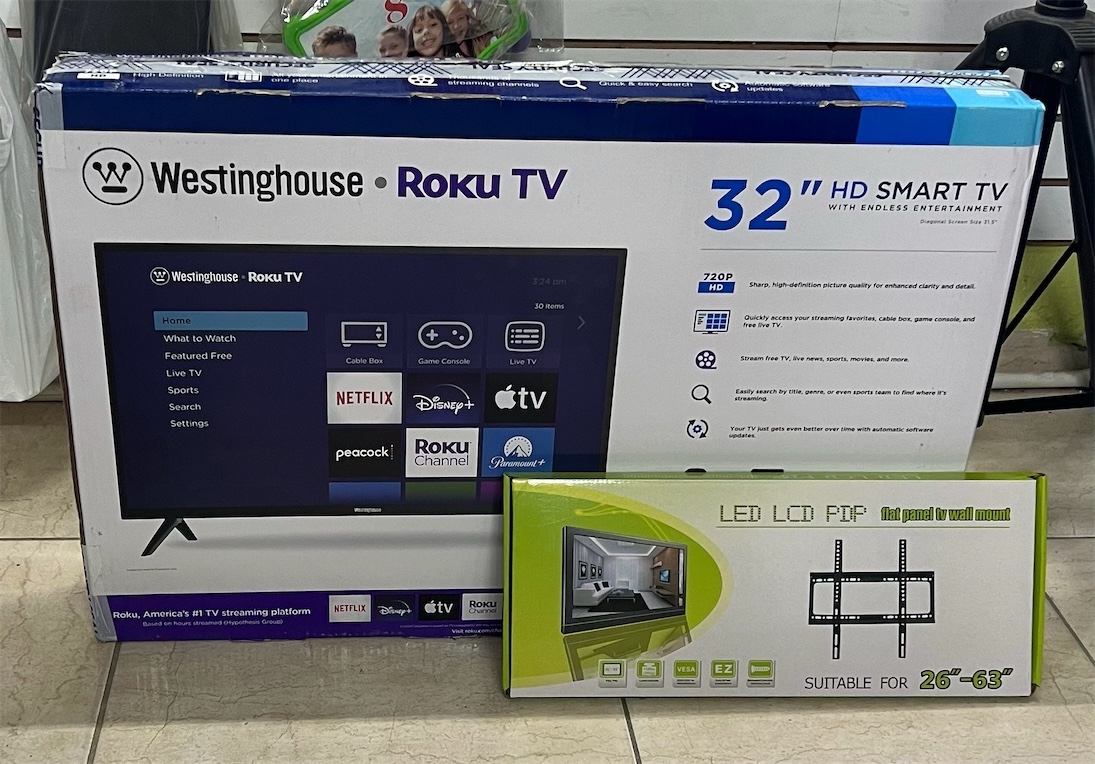 tv - Smart TV Westinghouse, Hisense y Toshiba 32 a 43 Pulgadas Full HD con su base  6