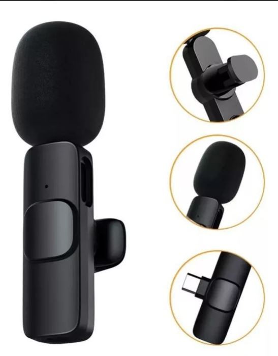 otros electronicos - Microfono inalambrico wireless F2 tipo c  2