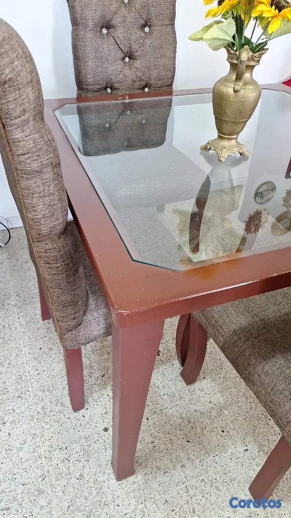 muebles y colchones - Comedor de 4 sillas  3