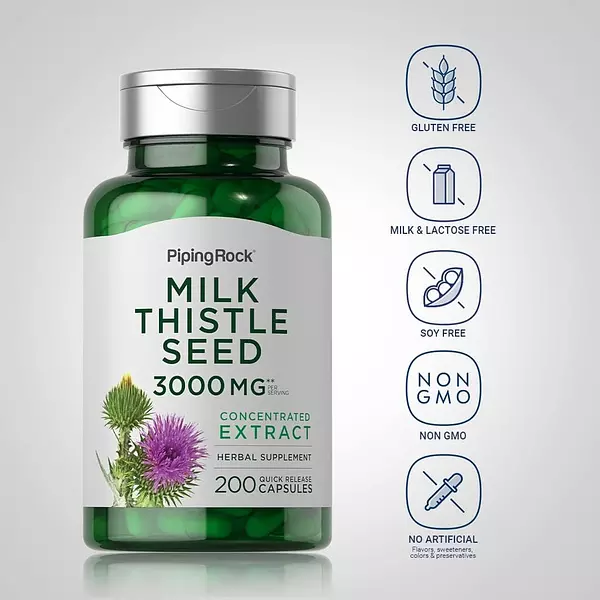Salud y Equipamiento Médico - Milk Thistle Seed Cardo Mariano 5