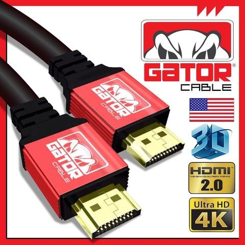 otros electronicos - CABLE HDMI 2.0 4K ULTRA HD HDR 6 PIES - GATOR