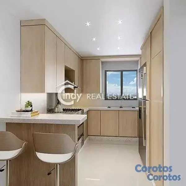 apartamentos - Apartamento 88m², 2 Hab, 1 Parqueo en Santiago 3