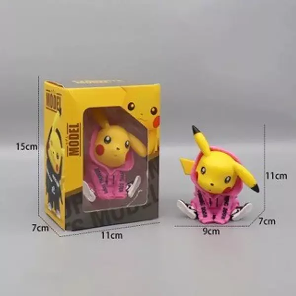 juguetes - FIGURA DE PIKACHU COLECCIONABLE  5