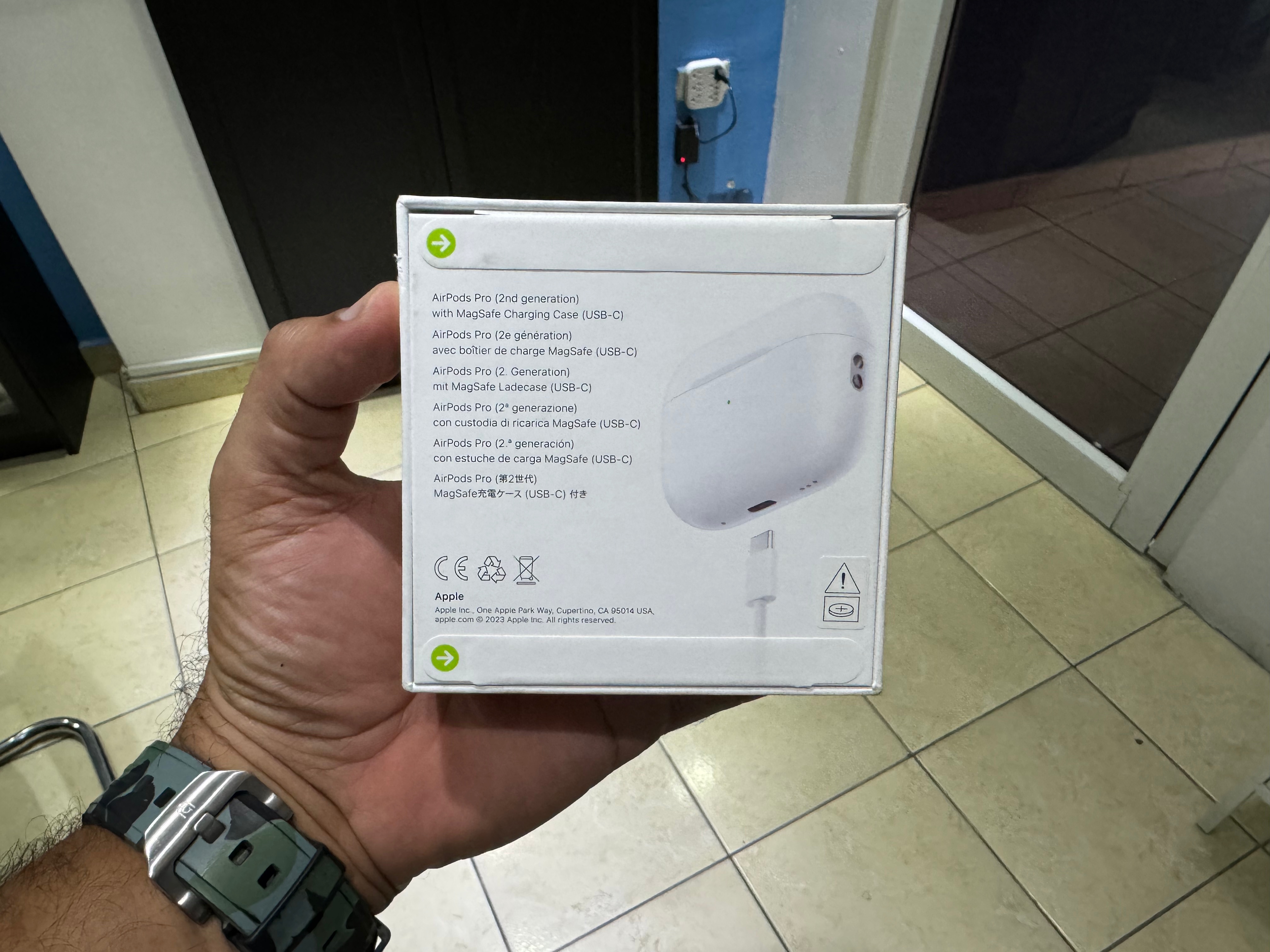 camaras y audio - AirPods Pro 2da Gen USB C Case Nuevos Sellados RD$ 2