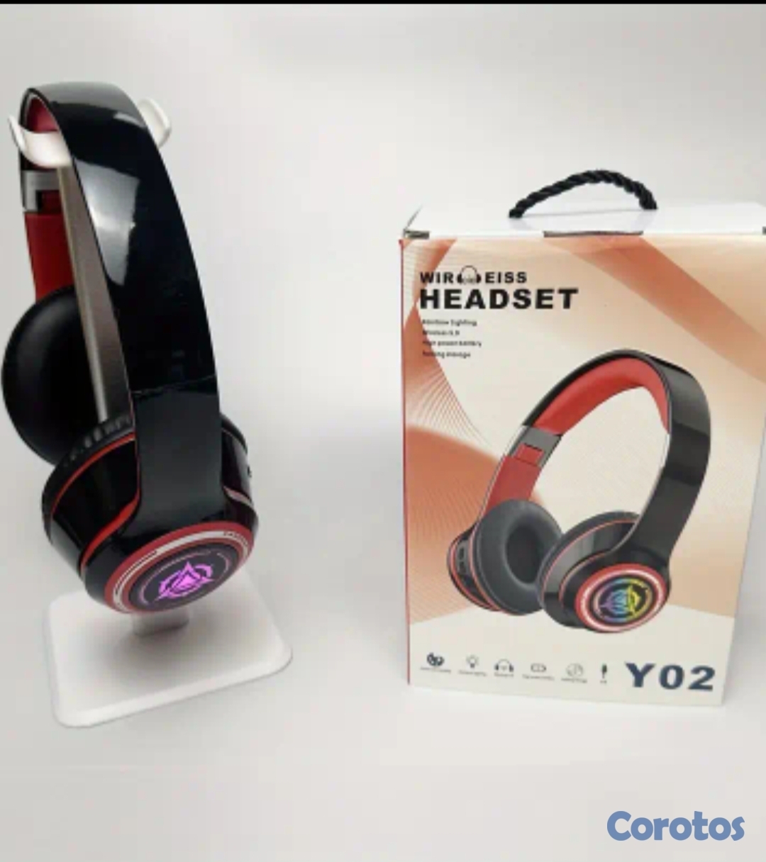 accesorios para electronica - Audífonos Bluetooth Gamer  2