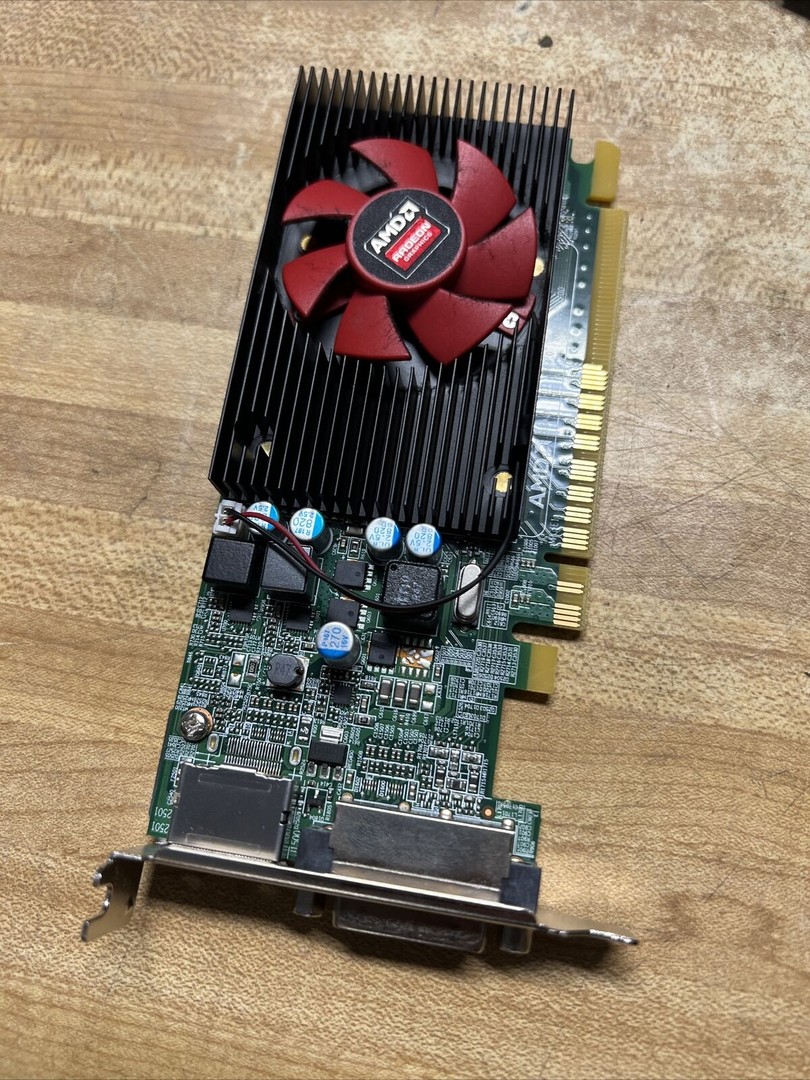 computadoras y laptops - tarjetas de gráficos Dell AMD Radeon R5 430 1 GB GDDR5 PCIE 3.0 (109-C86957-00)
