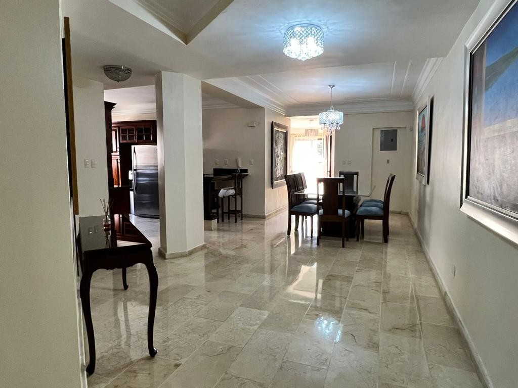 apartamentos - Alquiler Apartamento Amueblado de 3 Habitaciones, Los Cacicazgos, Santo Domingo