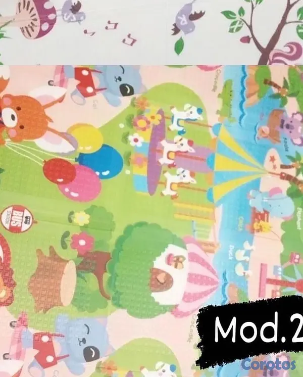 juguetes - ALFOMBRA PLEGABLE PARA BEBÉS INCLUYE BOLSO NUEVA  3
