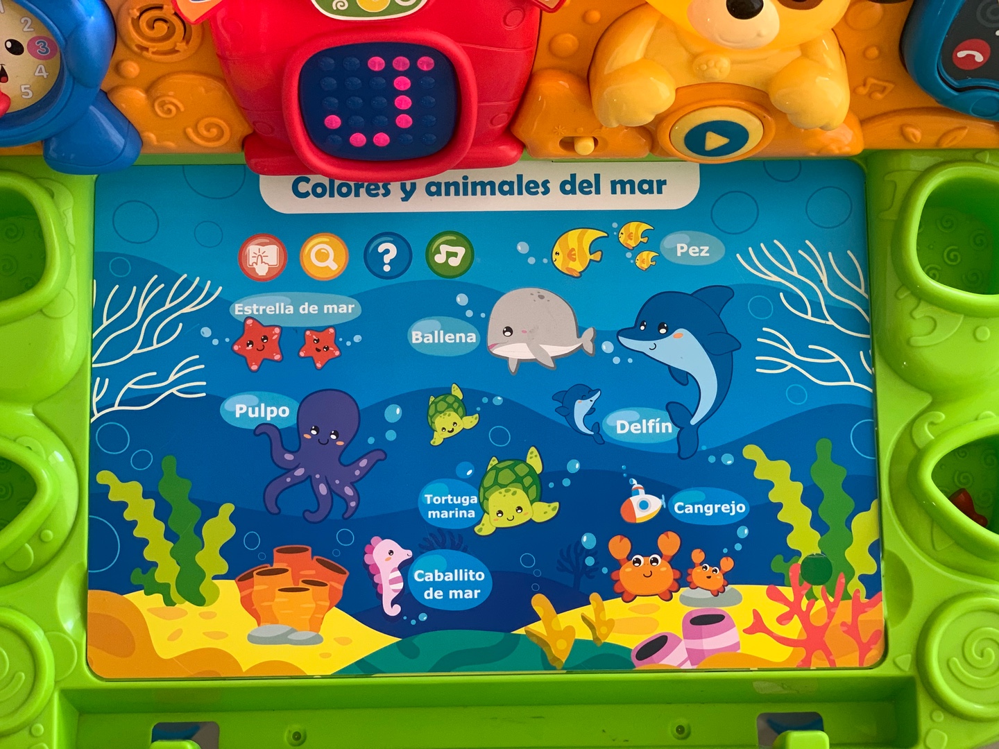 juguetes - Escritorio de aprendizaje WINFUN desk smart touch. Múltiples actividades  5